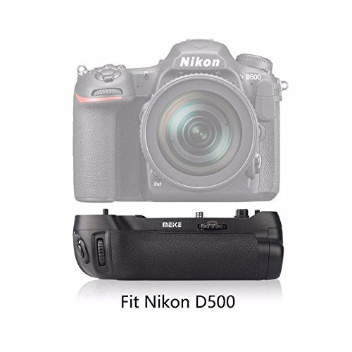 Meike MK-D500 Pro Battery Grip Built-in 2.4GHZ for Nikon D500 Camera