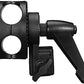HIFFIN® Grip Swivel Head Clamp Holder Bracket Adapter for Light Stand, Extension Boom Arm,Reflector Arm Support and Other Photographic Equipment