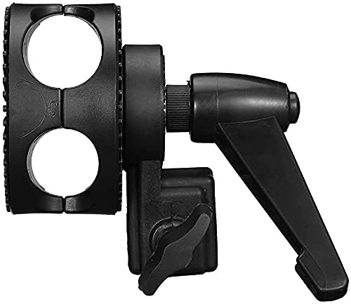 HIFFIN® Grip Swivel Head Clamp Holder Bracket Adapter for Light Stand, Extension Boom Arm,Reflector Arm Support and Other Photographic Equipment