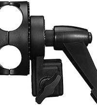 HIFFIN® Grip Swivel Head Clamp Holder Bracket Adapter for Light Stand, Extension Boom Arm,Reflector Arm Support and Other Photographic Equipment