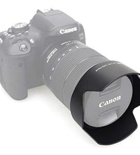 HIFFIN® EW-73D 67mm ew 73D EW73D Lens Hood Reversible Camera Accessories for Canon 80D 7DII 7D2 77D 760D EF-S 18-135mm USM