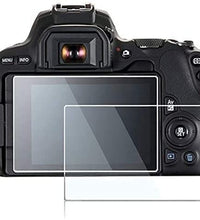 Hiffin LCD Screen Protector Clear Tempered Glass Film Camera LCD Screen Protector Guard 6 Layer (LCD PLAIN NIKON D7500)
