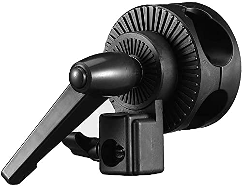 HIFFIN® Grip Swivel Head Clamp Holder Bracket Adapter for Light Stand, Extension Boom Arm,Reflector Arm Support and Other Photographic Equipment