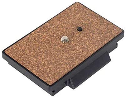 Hiffin Quick Release Base Tripod Plate for hf 880 Tripod for Video Still Photography Shooting Purpose (Black) (880 Quick Release Plate)