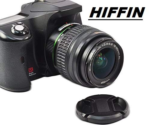 HIFFIN® 52MM Snap-On Front Lens Cap/Cover for Canon, Nikon, Sony, Pentax All DSLR Lenses