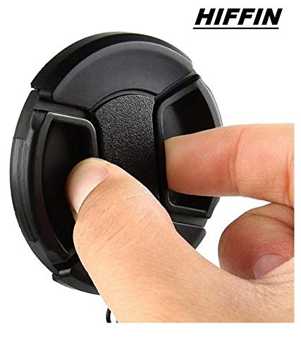 HIFFIN® 62MM Snap-On Front Lens Cap/Cover for Canon, Nikon, Sony, Pentax All DSLR Lenses …