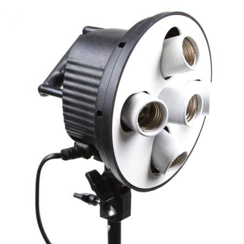HIFFIN® HF E27 5 Trilux Mark II Double Kit/YouTube Lighting/Fluorescent Light for Still & Video
