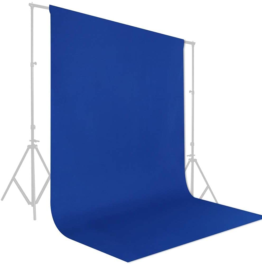 HIFFIN® 8 x 12 FT BLUE LEKERA Backdrop Photo Light Studio Photography Background BLUE