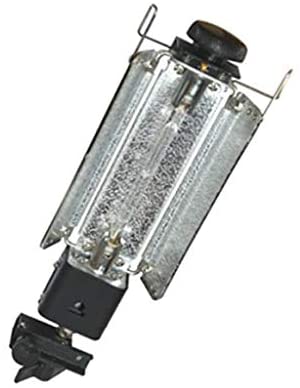 HIFFIN® Porta Light 1000w/3600k/240v with 5 Meter Wire and 1 Blub 1000w in (Black Color) with Silver Reflector in Porta Light