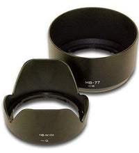 HIFFIN® Lens Hood hb-n106 and hb-77 for Nikon af-9 18-55mm & Nikon 70-300mm Lens d3500,d3400,d5600 kit (Bayonet Type Lens Hood HB-N 106 and HB-77 Lens Hood Combo)