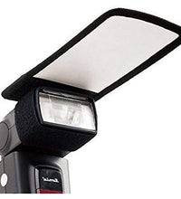 HIFFIN® Mini Silver White Flash Diffuser Reflector for Camera in Rectangle Shape