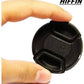 HIFFIN® 49MM Snap-On Front Lens Cap/Cover for Canon, Nikon, Sony, Pentax All DSLR Lenses