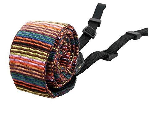 HIFFIN® Universal Color Stripes Soft red Camera Neck Straps Shoulder Strap Belt Grip for DSLR Nikon Canon Panasonic Sony Pentax