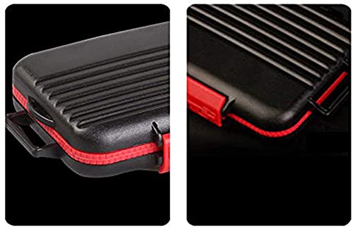 HIFFIN® 24 in 1 Slot Card CASE with Multi Storage Option Attractive Designer Card Holder Black (KH6)