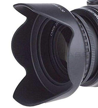 HIFFIN 58mm Flower Lens Hood Screw Mount for Canon Nikon Sony Olympus Pentax & All Other Digital SLR Cameras (58mm Flower Lens Hood)