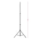 HIFFIN® ® Light Stand Kit - 9 feet (4 Light Stands) Free Bag for Stand Metal Color Black 9 feet, Portable & Folding, Indoor & Outdoor Shoot, Heavy Duty, Photography & Videography