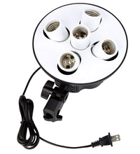 HIFFIN® Set Photography Equipment Kit 50cmx70cm Softbox with 5 in 1 E27 Photo Studio Bulb Holder Base Socket Lamp Bulb Holder Adapter for Photo Video...