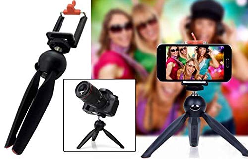 HIFFIN Light Weight Flexible Gorilla Tripods for DSLR & Action Cameras (Tripod YT-228 with Holder, Tripod YT-228 with Holder)