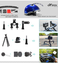 HIFFIN 50 in 1 Action Camera Accessory Kit Compatible with GoPro Hero10/9/8/7/6/5/4, GoPro Max, GoPro Fusion, Insta360,