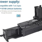 HIFFIN Battery Grip for Sony A7IV A9II A7RIV Camera, Replacement for Sony VG-C4EM,Used to Replace FZ100 Rechargeable Lithium-ion Battery