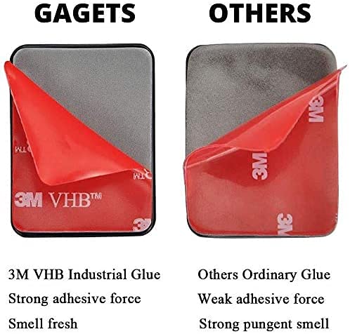 HIFFIN®Go pro Helmet Adhesive Mount 12 Pieces (6Flat & 6Curved) with 12 Pieces 3m Sticker Set for Go Pro|S JCAM|Y i|EK EN