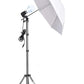 HIFFIN® 20 W Bulb Imported Photography Photo Light Lamp Bulb Single Holder E27 Socket Bracket Studio EU Plug,Black