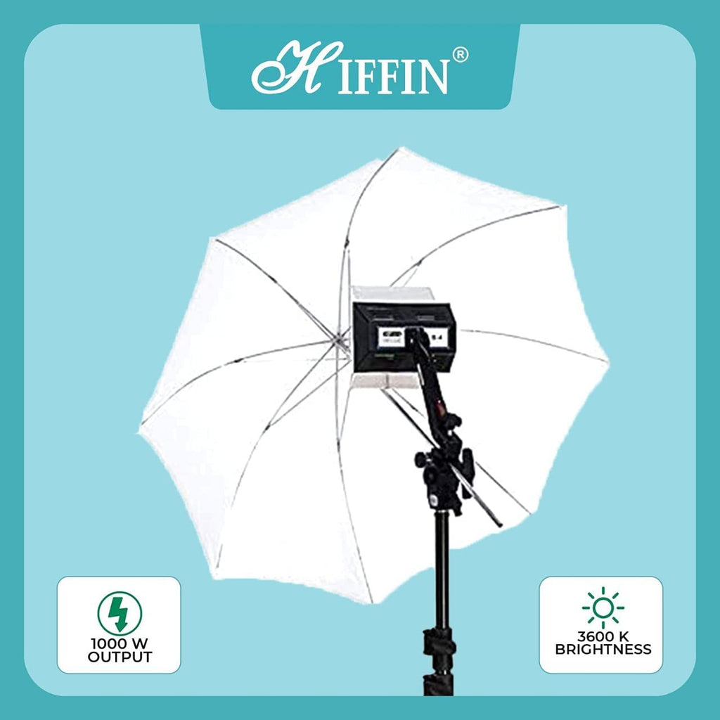 HIFFIN® H4 Continuous Video Light with 1000 Watt Halogen Tube for Video Cameras and YouTube Video Shooting