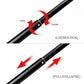 HIFFIN 118"/3 Meters Ultra Long Selfie Stick for GoPro Max Hero 9 8 7 6 5 4 3+, Insta 360 One R One X, DJI Osmo Action, Extendable at 6 Lengths Carbon Fiber Lightweight Pole Monopod .