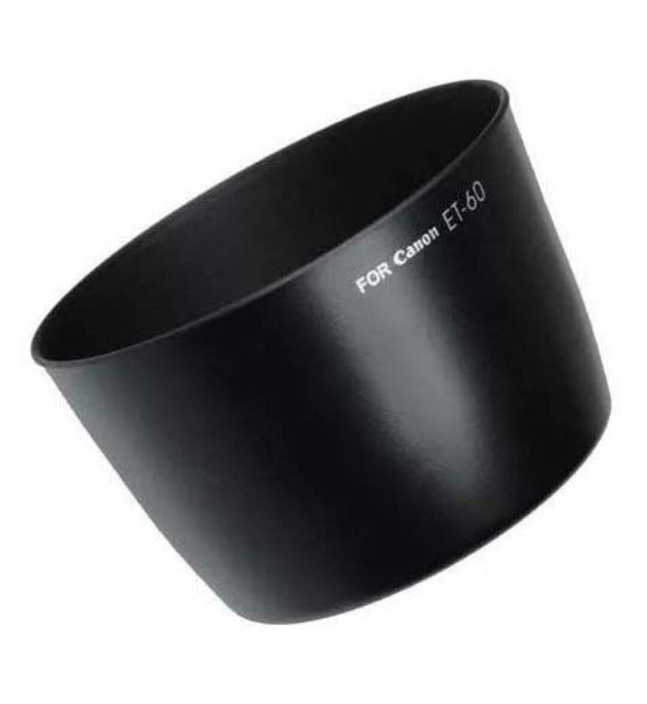 HIFFIN® ET-60 Lens Hood for Canon 55-250 EF75-300III, Camera for Canon EF75-300MM F/4-5.6 III EF-S 55-250MM F/4-5.6 is ET - 60 Lens Hood for Canon EF75-300 USM/EF - S 55-250MM