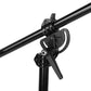 HIFFIN® Maximizer Pro 10ft Two Way Adjustable Photo Studio Light Stand with 6.2ft/190cm Boom Arm and Sandbag, Aluminum Alloy Rotable Tripod for Studio Outdoor Photography Portrait Video