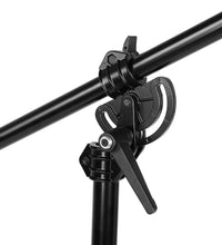 HIFFIN® Maximizer Pro 10ft Two Way Adjustable Photo Studio Light Stand with 6.2ft/190cm Boom Arm and Sandbag, Aluminum Alloy Rotable Tripod for Studio Outdoor Photography Portrait Video