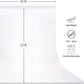 HIFFIN® PRO 8 ft. X 12 ft. Long Life Time Reusable White Screen Chromakey Photo Video Photography Studio Fabric Backdrop, Background, Pure White Muslin, Photography Studio