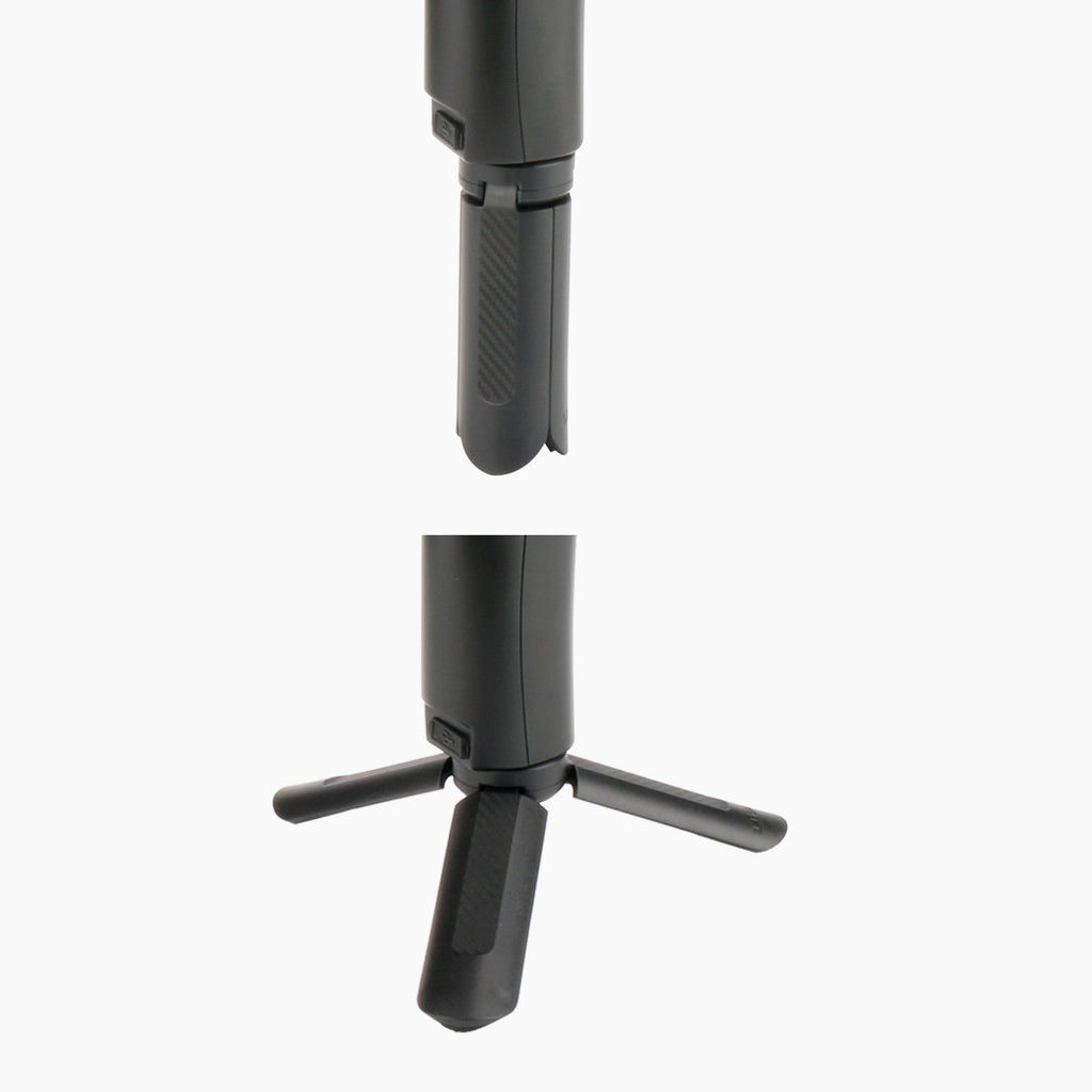 Ulanzi Mini Tripod Stand Handle Grip Monopod Selfie Stick for ZHIYUN Smooth 4/ Feiyu SPG 2 /DJI OSMO Pocket Moza Mini-Mi Gimbal Stabilizer
