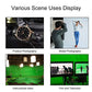 Hiffin Green Backdrop Background 203.2MM X 304.8MM (8x12 Ft) for Studio - Camera Accessory Set of 3