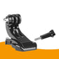 HIFFIN® J Hook Buckle Mount for Vertical Surface, Compatible for All GoPro Max/GoPro Hero 8 7 6 5 4 3+ 3 HD and Other Camera - Black