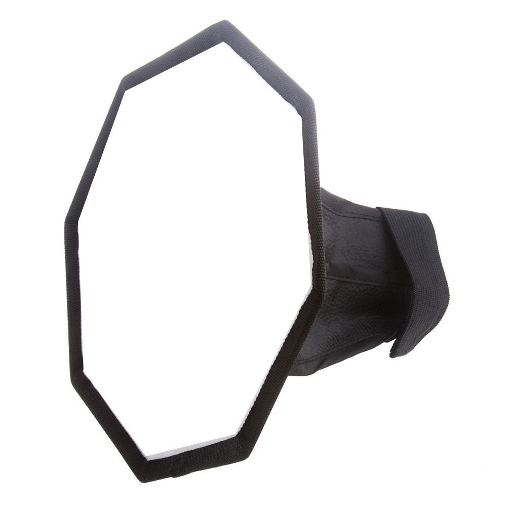 HIFFIN® 8-inch Universal Collapsible Octagon Studio Softbox Flash Diffuser for Cameras