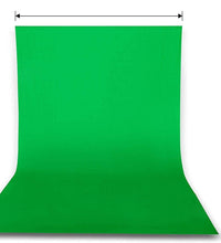 HIFFIN Green Backdrop Background 6x9 Ft for Studio - Camera Accessory Green Background