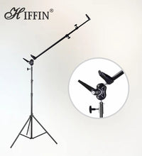 HIFFIN® HF- SPL Reflector Stand Kit 9ft Stand with Reflector Stand | Reflector 32-inch / 107 cm 5 in 1 Collapsible Multi-Disc Light Reflector with Bag - Translucent, Silver, Gold, White and Black