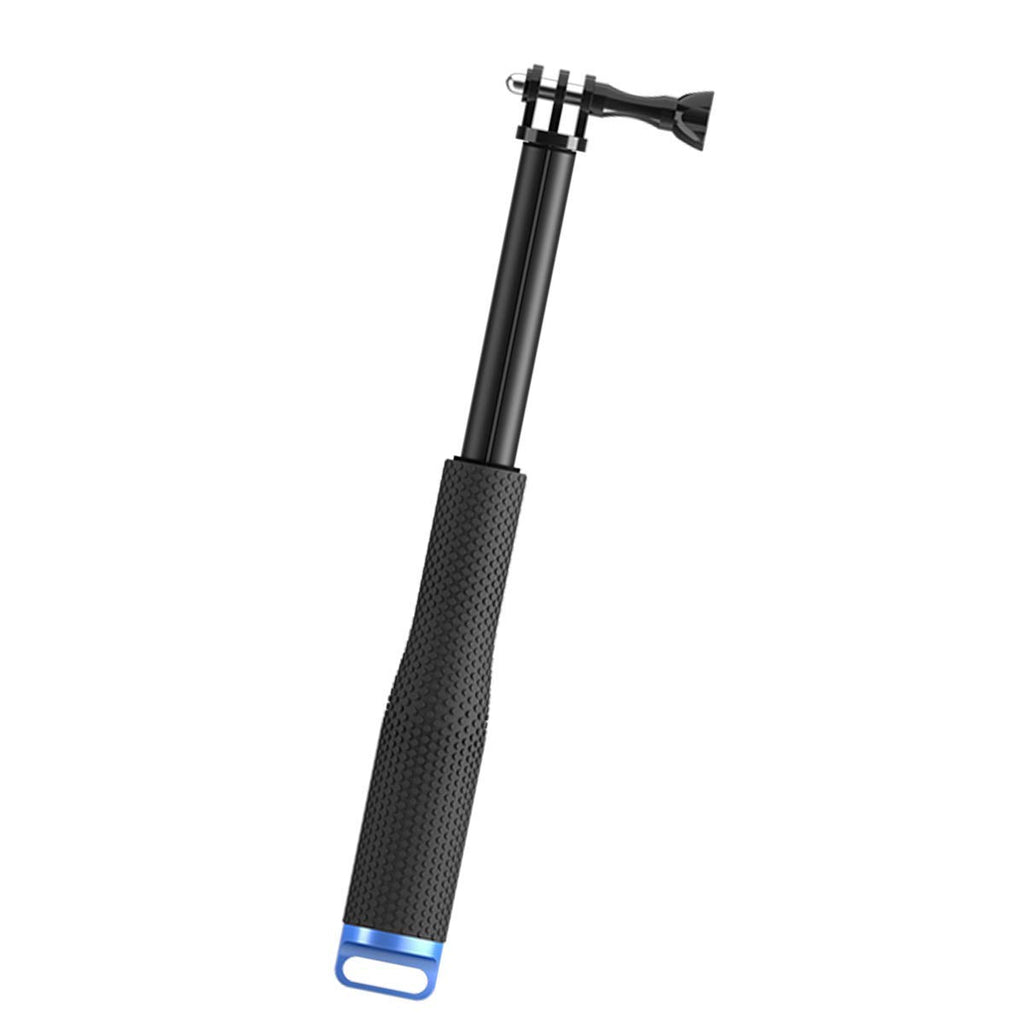 HIFFIN 19 Inch Extendable Hand Grip Waterproof Monopod Selfie Stick for Action Cameras Compatible with GoPro Hero 9/8/7/6/5, SJCAM, Eken, Yi