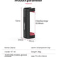 Ulanzi ST-19 Phone Tripod Mount with Cold Shoe Mount for Microphone LED Video Light 1/4'' Tripod Screw for iPhone12/ 11/Pro/10/8 Samsung Galaxy OnePlus Google Pixel Vlog Vlogging