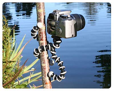HIFFIN® Gorilla Tripod/Mini Tripod 10+3 inch for Mobile Phone with Holder for Mobile and Ball Head Thick, Flexible Gorilla Stand for DSLR & Action Cameras