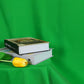 HIFFIN® 8 x 12 FT Green LEKERA Backdrop Photo Light Studio Photography Background with 4pcs Backdrop Support Spring Clamp 4.3"/11cm.