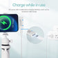 LENSGO 518C Wireless Microphone Portable Audio Video Recording Mini Lavalier Mic for iPhone Android Phone for Interview Live