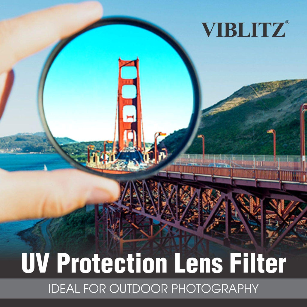 VIBLITZ® Ultra Slim UV Filter Protection Slim Frame (40.5 MM)