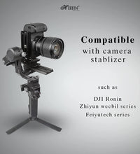 HIFFIN HOT-L-Type Quick Release Camera Vertical Plate Dual Camera Bracket Plate Universal SLR Stabilizer