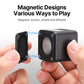 L2 COB RGB LED Video Light, 360° Full Color Portable Led Light for Camera Lighting, Magnetic Super Mini Cute Cube Light for Toy, Stop Motion and Micro Photography