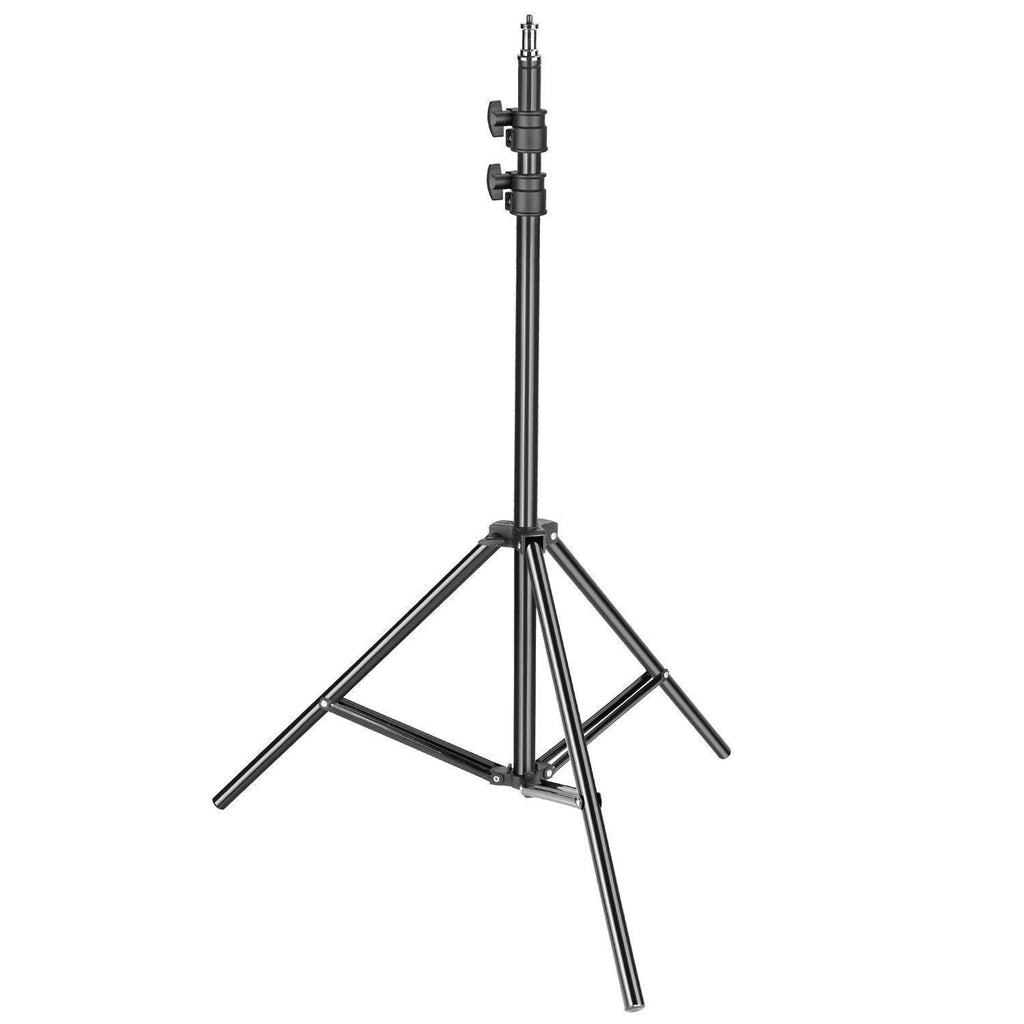 HIFFIN® Studio Home 33 Umbrella Stand Setup With Sungun Semi Heavy Bracket Umbrella Adapter B-Bracket And Stand Double Set With Continuous/Video Light With 1000 Watt Halogen Tube B4 Light Kit Set Of 2