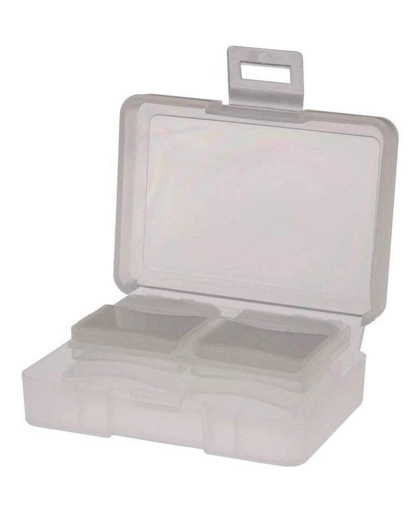 HIFFIN® Card case 8 in 1 SD SDHC Memory Card Case Holder Box Storage Hard Plastic Transparent Holder