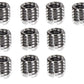 HIFFIN® Metal 1/4" to 3/8" Tripod Convert Screw Adapter 3/8" to 1/4" Reducer Bushing Convert Screw Adapter for Tripod Monopod Ballhead Stand and Video Light DSLR SLR (Pack of 10)