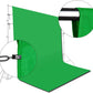 Hiffin Green Backdrop Background 203.2MM X 304.8MM (8x12 Ft) for Studio - Camera Accessory Set of 3